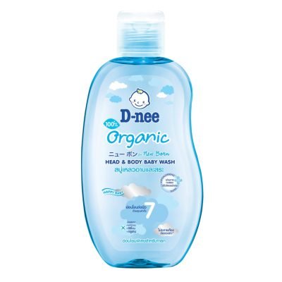 Sữa tắm gội toàn thân cho bé Dnee Organic – Thái Lan