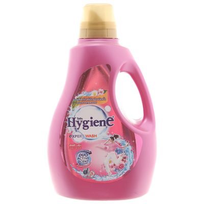 Nước giặt xả Hygiene hồng Expert Wash hương hoa nhẹ nhàng can 2.8 lít