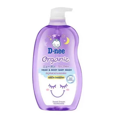 Sữa tắm gội toàn thân cho bé Dnee Organic – Thái Lan