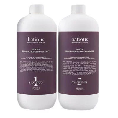 Dầu Gội Xả Phục Hồi Tóc Hư Tổn Đa Tầng Batious 960ml