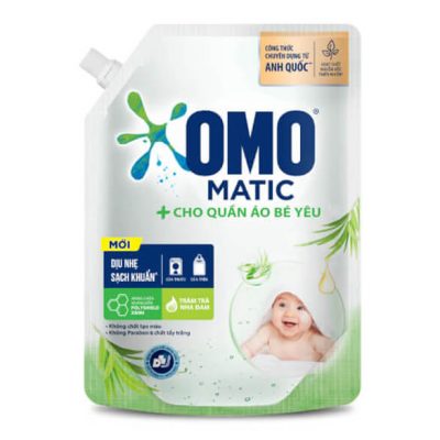 Nước Giặt OMO Matic Cho Quần Áo Bé Yêu