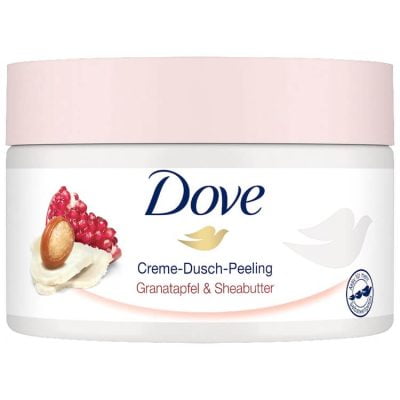 Tẩy Tế Bào Chết Dove Creme Dusch Peeling Hạt Lựu, 225ml